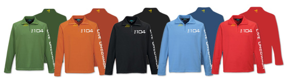 Available Mens Heavyweight Half-Zip Pullover Colors
